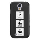 periodic  table  of  elements  Samsung Galaxy S4 Cases