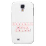 Periodic Table Writer  Samsung Galaxy S4 Cases
