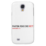 PAXTON ROAD END  Samsung Galaxy S4 Cases