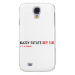 KAZZY ESTATE  Samsung Galaxy S4 Cases