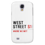 west  street  Samsung Galaxy S4 Cases