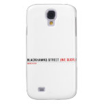 Blackhawks street  Samsung Galaxy S4 Cases