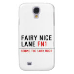 Fairy Nice  Lane  Samsung Galaxy S4 Cases