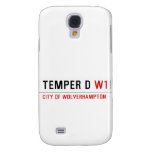TEMPER D  Samsung Galaxy S4 Cases
