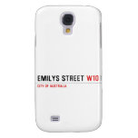 Emilys Street  Samsung Galaxy S4 Cases
