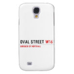 Oval Street  Samsung Galaxy S4 Cases