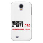 George  Street  Samsung Galaxy S4 Cases