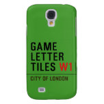 Game Letter Tiles  Samsung Galaxy S4 Cases
