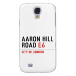 AARON HILL ROAD  Samsung Galaxy S4 Cases