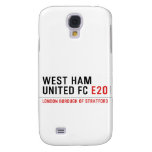 WEST HAM UNITED FC  Samsung Galaxy S4 Cases