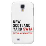 new scotland yard  Samsung Galaxy S4 Cases