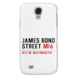 JAMES BOND STREET  Samsung Galaxy S4 Cases
