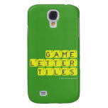 Game Letter Tiles  Samsung Galaxy S4 Cases