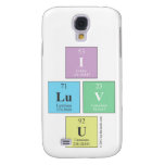 I
 LUV
 U  Samsung Galaxy S4 Cases