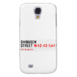 shibusen street  Samsung Galaxy S4 Cases