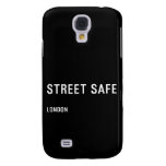 Street Safe  Samsung Galaxy S4 Cases
