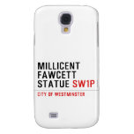 millicent fawcett statue  Samsung Galaxy S4 Cases