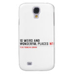 10 Weird and wonderful places  Samsung Galaxy S4 Cases