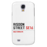 RISDON STREET  Samsung Galaxy S4 Cases