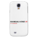 KwaMsunu Avenue  Samsung Galaxy S4 Cases