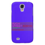 Ruchi Street  Samsung Galaxy S4 Cases