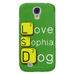 Love
 Sophia
 Dog
   Samsung Galaxy S4 Cases