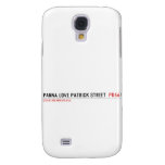 panna love patrick street   Samsung Galaxy S4 Cases