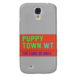 Puppy town  Samsung Galaxy S4 Cases