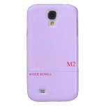 I Love MONiCA.SY  Samsung Galaxy S4 Cases