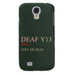 deaf  Samsung Galaxy S4 Cases