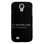 27 ANTEPLİ 001  Samsung Galaxy S4 Cases