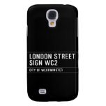 LONDON STREET SIGN  Samsung Galaxy S4 Cases