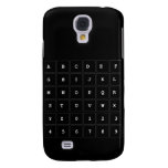 ABC|DEF
 GHIJKL
 M|N|OPQR
 STUVWX
 YZ0123
 456789  Samsung Galaxy S4 Cases