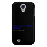 SYED ASIM ALTAF HASSAM  Samsung Galaxy S4 Cases