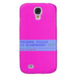 Rhianna hollis 10 elderberry  Samsung Galaxy S4 Cases