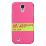 miley micklesson bond street  Samsung Galaxy S4 Cases