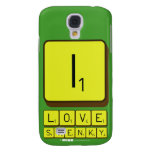 i
 love 
 svenky  Samsung Galaxy S4 Cases