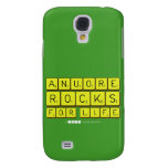 Anuore
 Rocks
 For Life  Samsung Galaxy S4 Cases