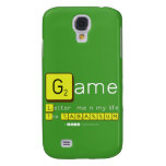 Game
 Letter  me n my life
 Tile TABASSUM  Samsung Galaxy S4 Cases