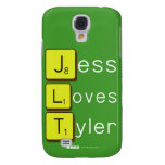 Jess
 Loves
 Tyler  Samsung Galaxy S4 Cases