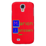 Marion
 Janssen  Samsung Galaxy S4 Cases