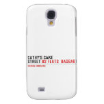 Cathy's Cake Street  Samsung Galaxy S4 Cases