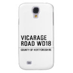 VICARAGE ROAD  Samsung Galaxy S4 Cases