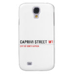 caprivi street  Samsung Galaxy S4 Cases