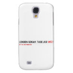 LONDON SOKAK TABELASI  Samsung Galaxy S4 Cases