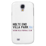 HOLTE END VILLA PARK  Samsung Galaxy S4 Cases