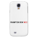 FRAMPTON ROW  Samsung Galaxy S4 Cases