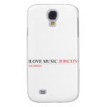 ilove music  Samsung Galaxy S4 Cases