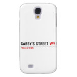 gabby's street  Samsung Galaxy S4 Cases