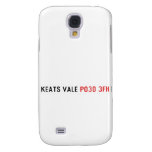Keats Vale  Samsung Galaxy S4 Cases
